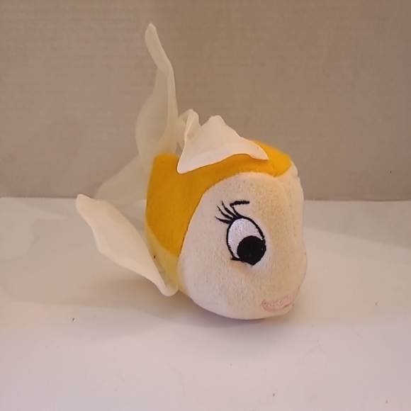 RARE Pinocchio CLEO Goldfish Plush Toy Disney Store, Pre-owned - Picture 1 of 11